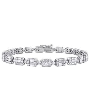 Diamond Select Cuts 14K 6.58 Ct. Tw. Diamond Bracelet - White