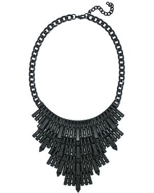 Eye Candy LA Zoe Necklace - Gray