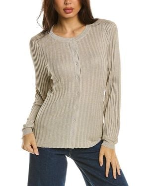 Chaser Brand Lurex Tunic - Gray