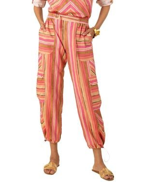 Hale Bob Johanna Linen Pant - Orange