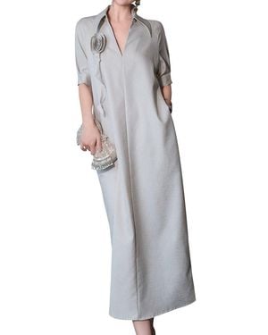 BURRYCO Maxi Dress - Grey