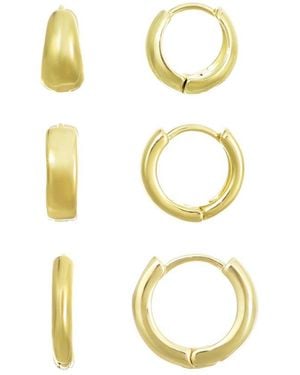 Adornia Spring2 14K Earrings - Metallic