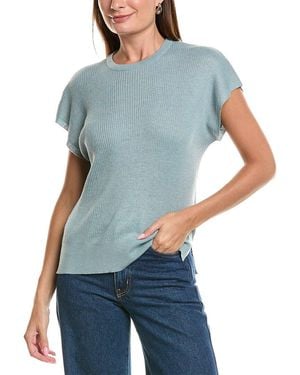 Splendid Ribbed Top - Blue
