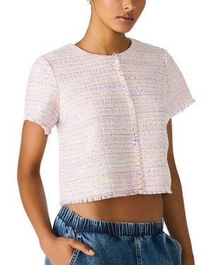 Steve Madden Addie Woven Top - White