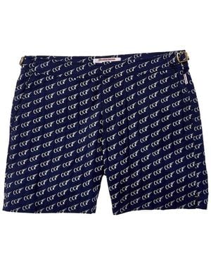Orlebar Brown Bulldog Swim Trunk - Blue