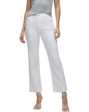 Hudson Jeans Remi Wide Leg Jean - White