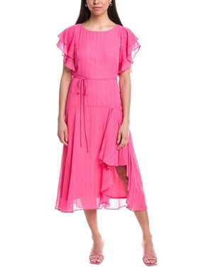 Maison Tara Midi Dress - Pink