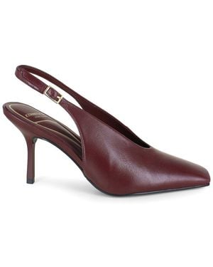 Kenneth Cole Aerial Leather Pump - Purple