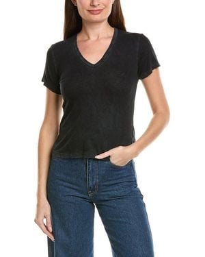 Cotton Citizen Standard V-Neck T-Shirt - Black