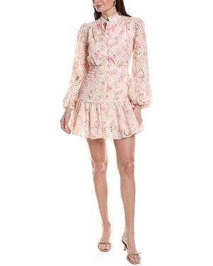 Bardot Hendry Floral Mini Dress - Pink