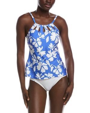 24th & Ocean Marseille Tankini Top - Blue
