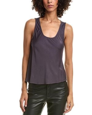 Bella Dahl Scoop Neck Tank - Purple