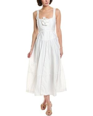 Cinq À Sept Joisian Midi Dress - White