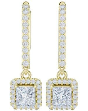 Lab Grown Diamonds 14K 0.85 Ct. Tw. Lab-Grown Diamond Earrings - White
