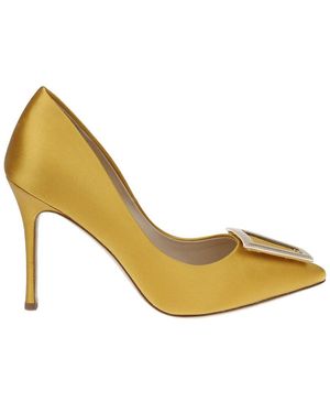L'Agence Elea Satin Pump - Metallic