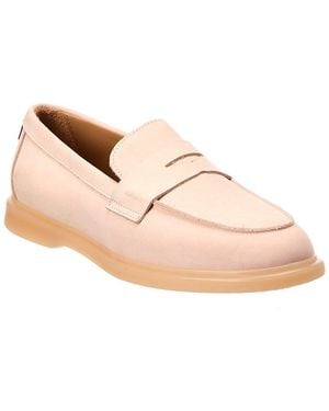 Bally Webby Leather Loafer - Pink