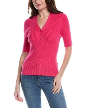 Michael Stars Jeanny Top - Red