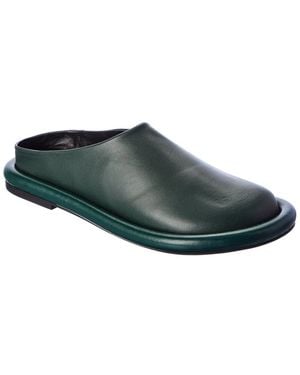JW Anderson Bumper Tube Leather Mule - Green