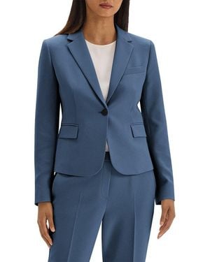 Theory Crepe Jacket - Blue