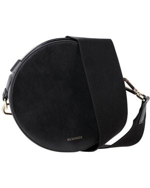 Jil Sander Small Drum Bag (Authentic Pre-Loved) - Black