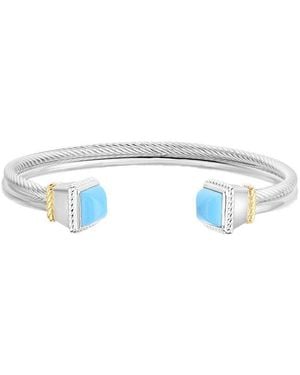 Phillip Gavriel 18K & Bangle Bracelet - White