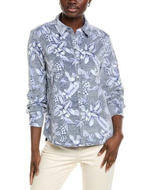 Tommy Bahama Hightide Flora Corduroy Shirt - Blue