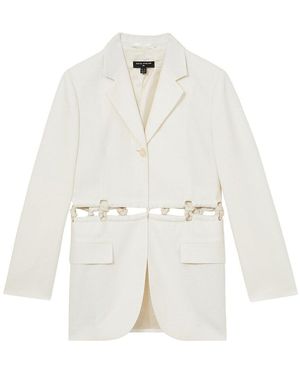 Reiss Leia Formal Jacket - White