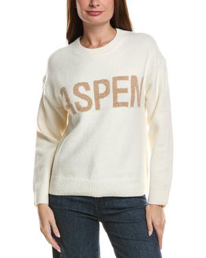 English Factory Lettering Sweater - Natural