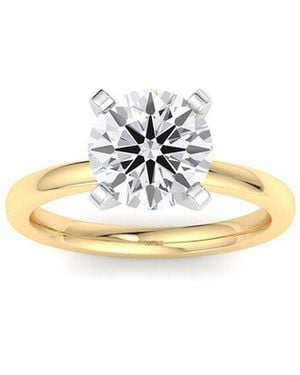 SuperJeweler 14K 3.00 Ct. Tw. Lab-Grown Diamond Ring - White