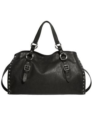Aimee Kestenberg Rodeo Large Leather Satchel - Black