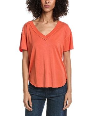 Project Social T Baltimore V-Neck T-Shirt - Red