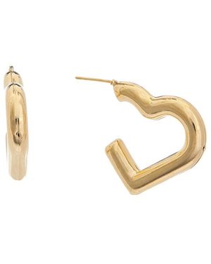Juvell 18k Plated Star Earrings - Metallic