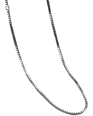 Karma and Luck Chain Necklace - White