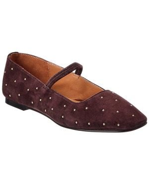 Madewell The Greta Suede Ballet Flat - Brown