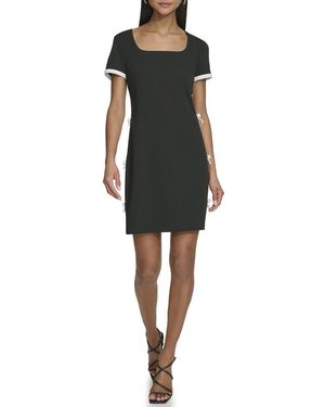KARL LAGERFELD Scuba Dress - Black