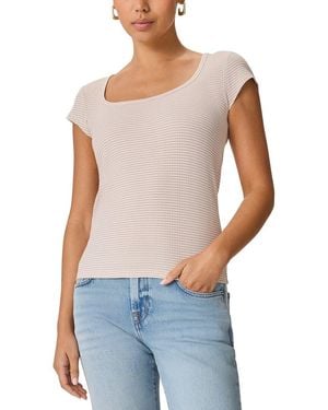 Splendid Fitted Scoop T-Shirt - Blue