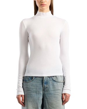 Cotton Citizen Verona Turtleneck Jumper - White