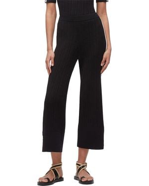 3.1 Phillip Lim Lux Wide Leg Pyjama Pant - Black