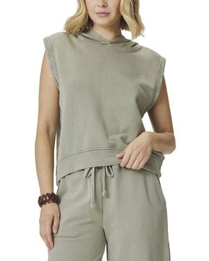 Splendid Greta Terry Hoodie - Green