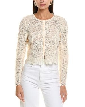 FLORA BEA NYC Omila Lace Top - White