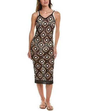 Surf Gypsy Cover-Up Midi Dress - Green