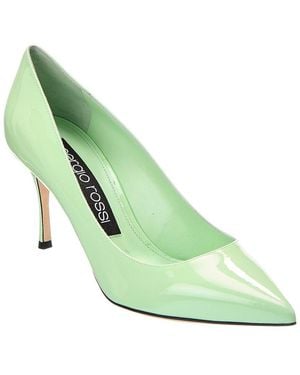 Sergio Rossi Godiva 75 Patent Pump - Green