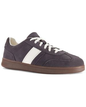 Clarks Seco Speed2 Suede Trainer - Brown