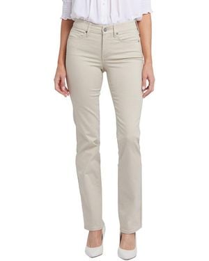 NYDJ Marilyn Feather Straight Leg Jean - Gray