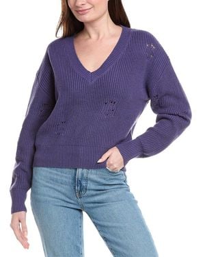 LaBiz Lalamia V-Neck Jumper - Purple