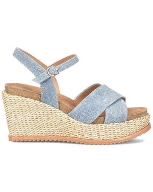 Söfft Diana Suede Sandal - Blue