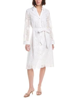 Lilly Pulitzer Eira Midi Shirtdress - White