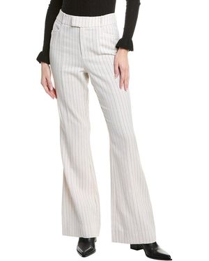 PAIGE Hampshire Linen-Blend Pant - White