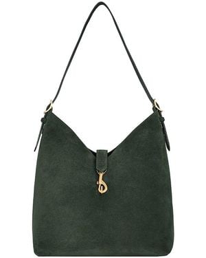 Rebecca Minkoff Megan Mini Suede Hobo Bag 303 - Green