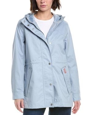 HUNTER Short Rain Coat - Blue
